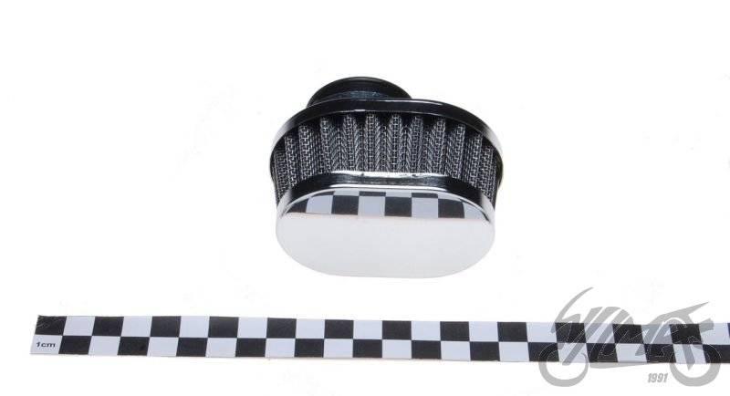 Filtr powietrza 38 mm owal niski chrom | AF24138 - zdjęcie 4
