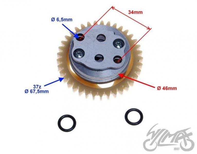 Pompa oleju silnik 156fmi | FM0058 - zdjęcie 3