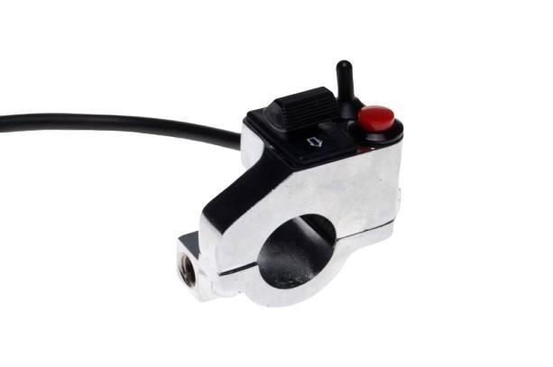 Przełącznik kierunkowskazów chrom | AW5192 - zdjęcie 4