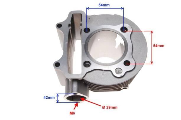Cylinder 125 gy6 52,40 4t | ZV0021 - zdjęcie 4