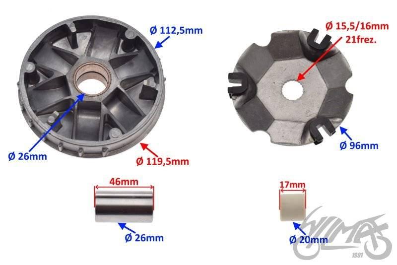 Wariator piaggio fly 125 | AY51575 - zdjęcie 3