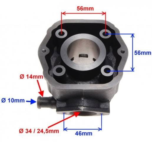 Cylinder derbi 50 cc 2t lc | AY3214 - zdjęcie 4