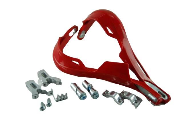 Osłona dłoni enduro cc-pc-162 czerwona kier 22mm