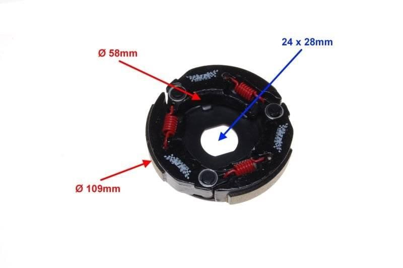 Szczęki sprzęgła tył tuning 2t hurricane - zdjęcie 3