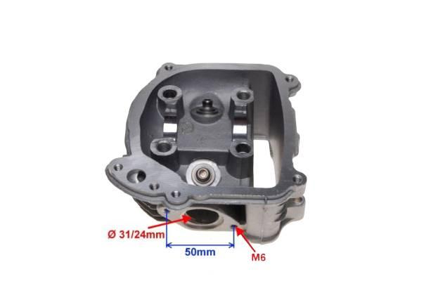 Głowica cylindra 150 cc z wyjściem na zawór spalin - zdjęcie 3