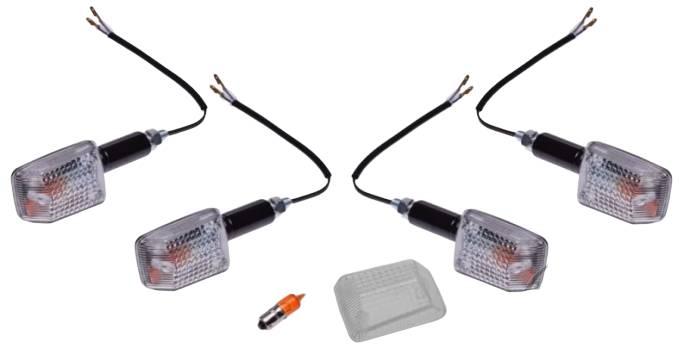 Kierunkowskaz mini czar.jasny długi 4 szt Gratis