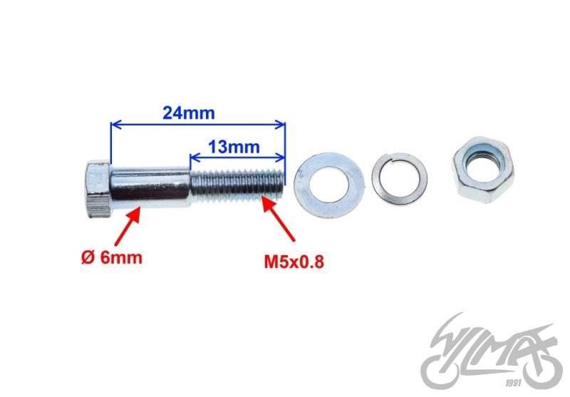 Śruba dźwigni korpusu 10 szt | AA03181 - zdjęcie 3