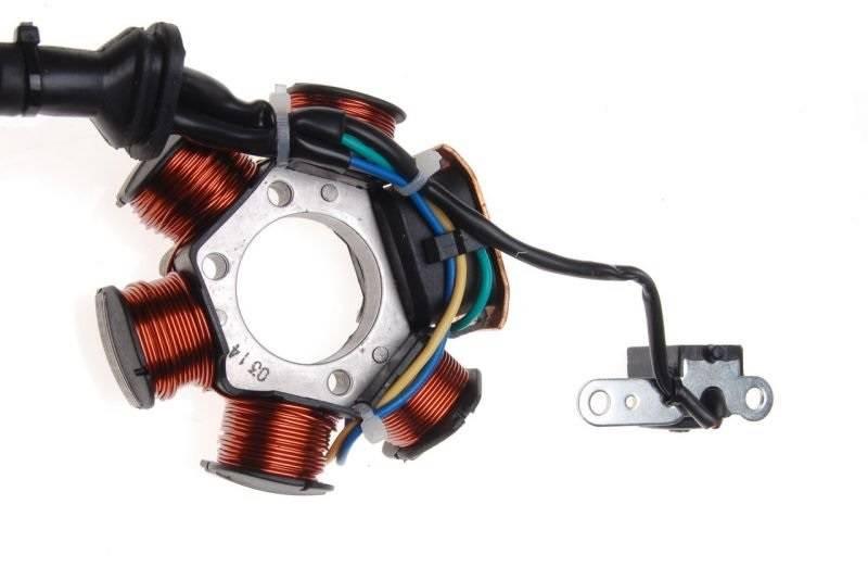 Stator iskrownik 6 cewek piaggio | AI22508