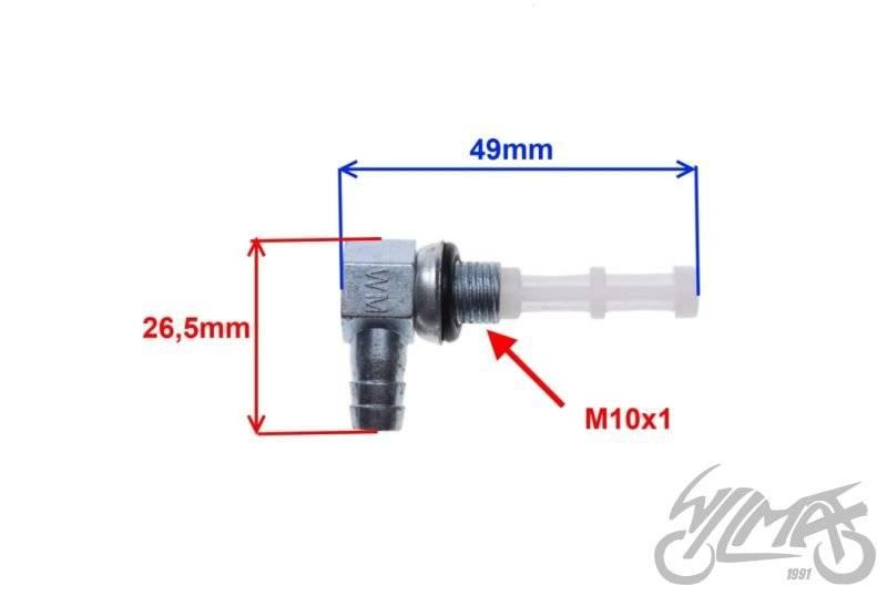 Króciec rezerwy kranika cpi sx-sm50 | CSX35021 - zdjęcie 3