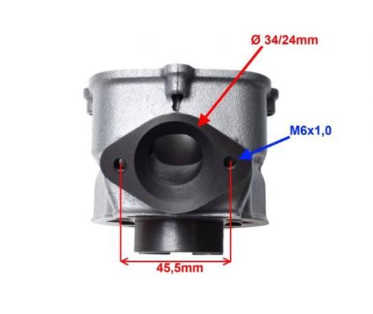 Cylinder derbi aprilia 2006 50 ccm woda | AY3208S - zdjęcie 2
