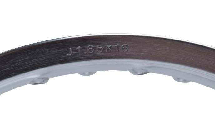 Obręcz koła 16x1,85 tył aluminium wąska | MZ62262B - zdjęcie 2