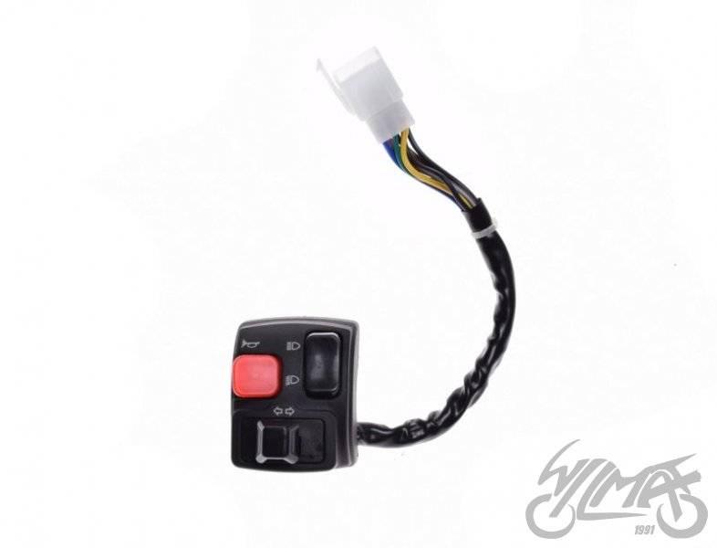 Przełącznik zespolony lewy mbk booster 307 - zdjęcie 3