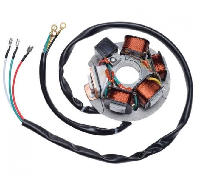 Stator iskrownik 5 cewek piaggio vespa et 3