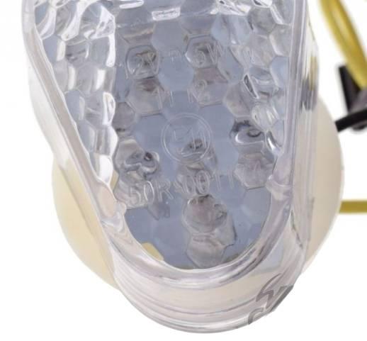 Kierunkowskaz biały klosz led kawasaki | AM1410 - zdjęcie 3