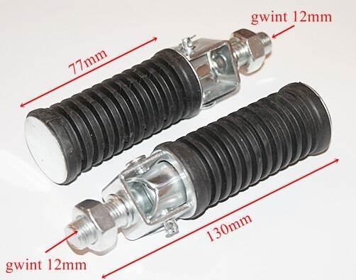 Podnóżki Pasażera Simson Jawa MotoGeneric - zdjęcie 2