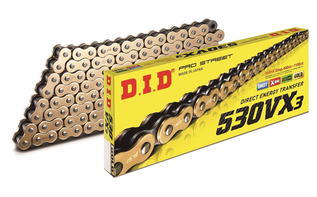Łańcuch Napędowy 50530vx3gb-124 | DID530VX3G&B-124