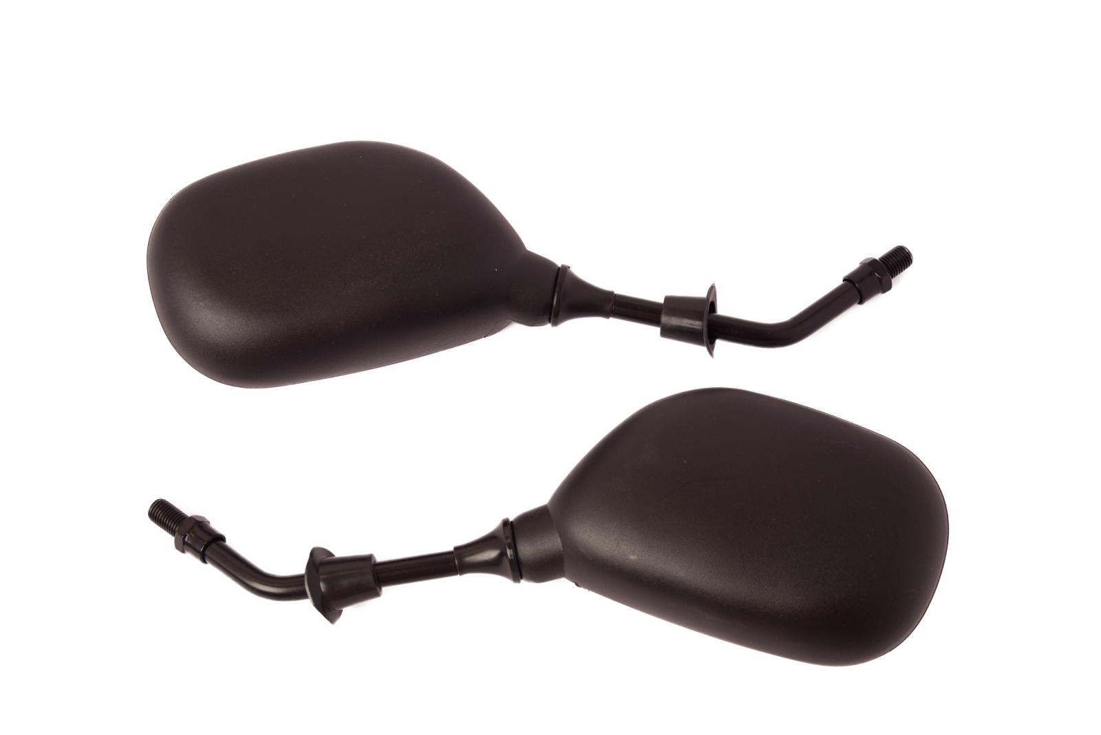 Lusterka M10 Prawe Gwinty Małe Czarne MotoGeneric - zdjęcie 2