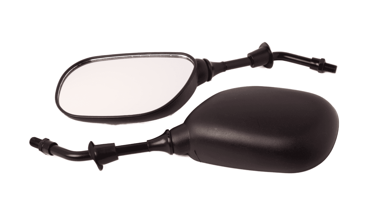 Lusterka M10 Prawe Gwinty Małe Czarne MotoGeneric