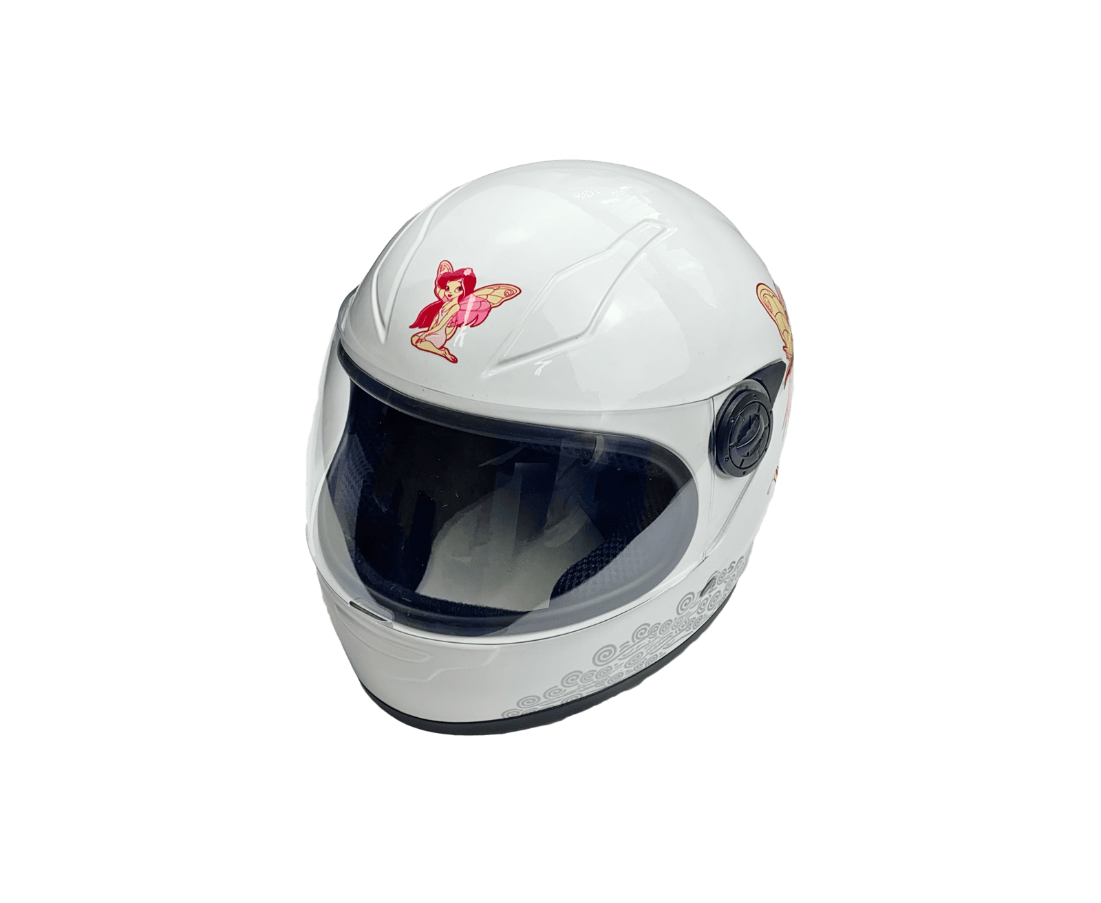 Kask Md-E506 Integralny Dziecięcy Wróżka Biały Ce MotoGeneric - zdjęcie 2