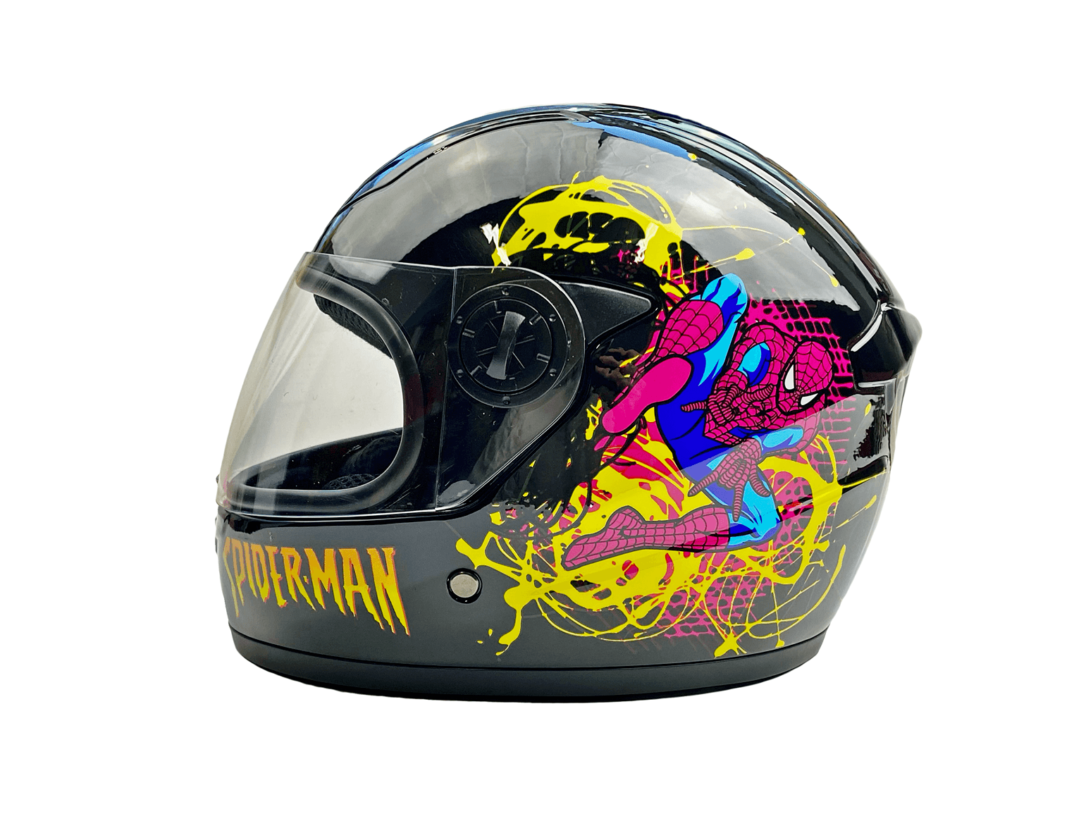 Kask Md-E506 Integralny Dziecięcy Spiderman Czarny Ce MotoGeneric