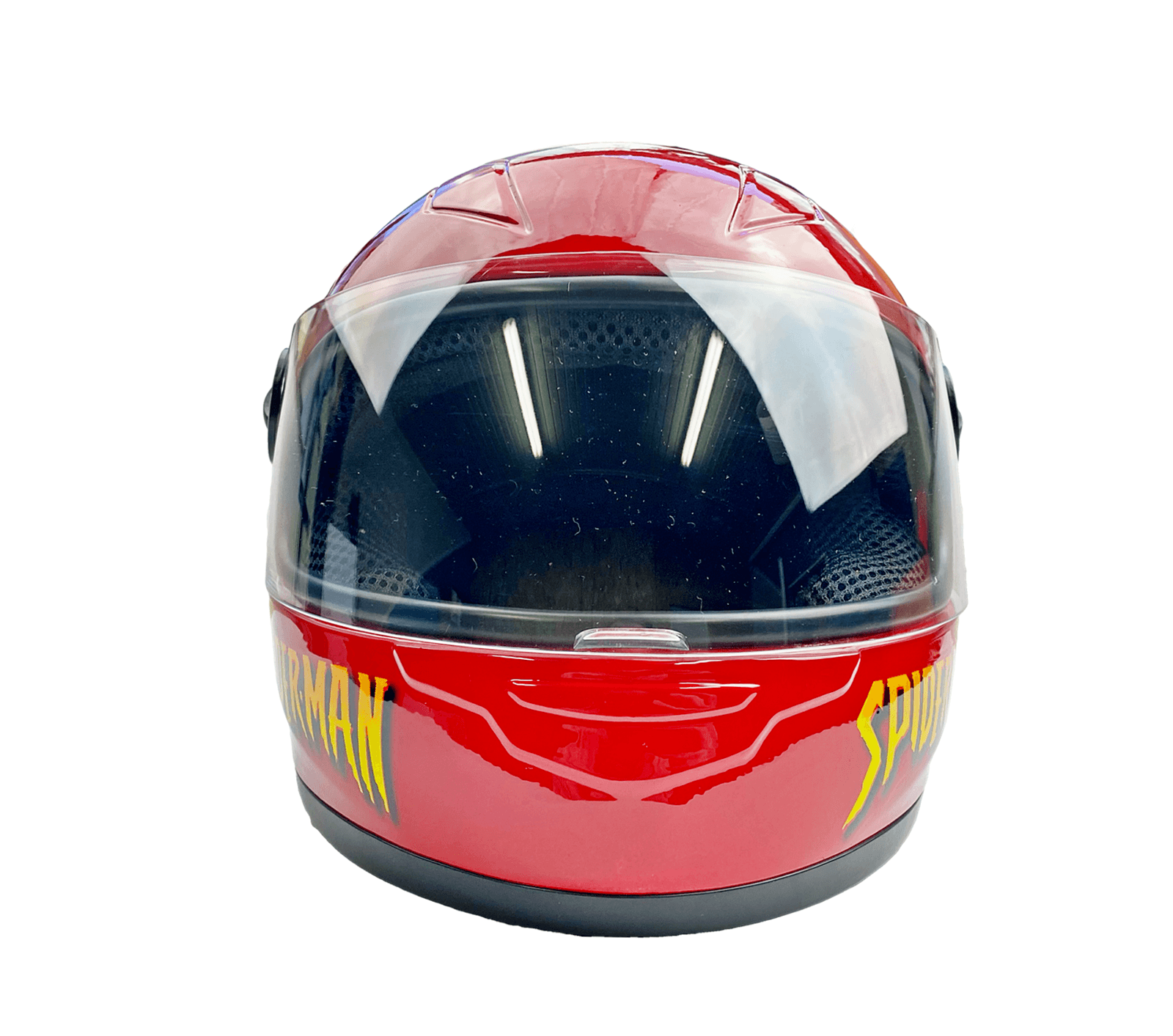Kask Md-E506 Integralny Dziecięcy Spiderman Czerwony Ce MotoGeneric - zdjęcie 4