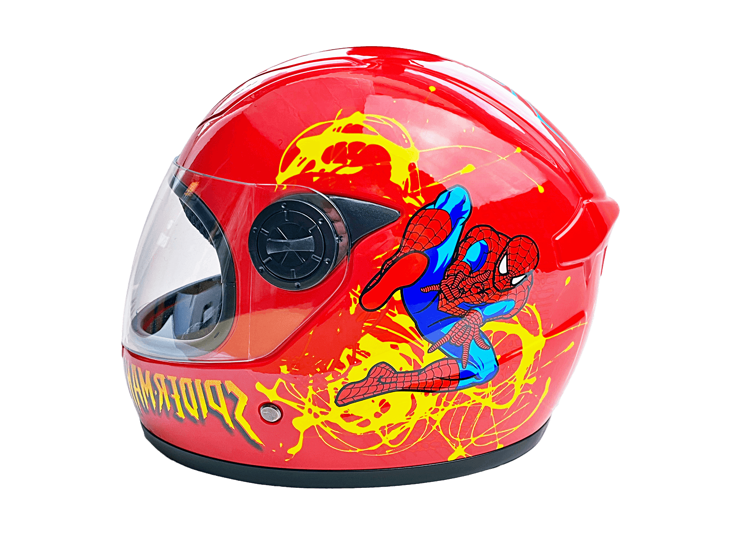Kask Md-E506 Integralny Dziecięcy Spiderman Czerwony Ce MotoGeneric