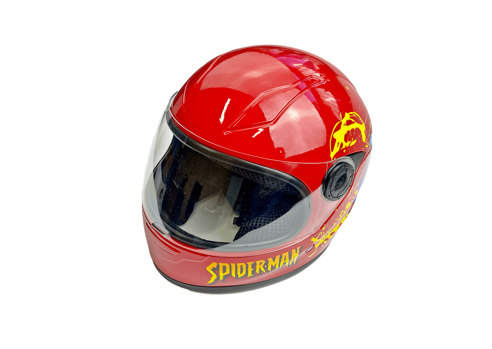 Kask Md-E506 Integralny Dziecięcy Spiderman Czerwony Ce MotoGeneric - zdjęcie 3