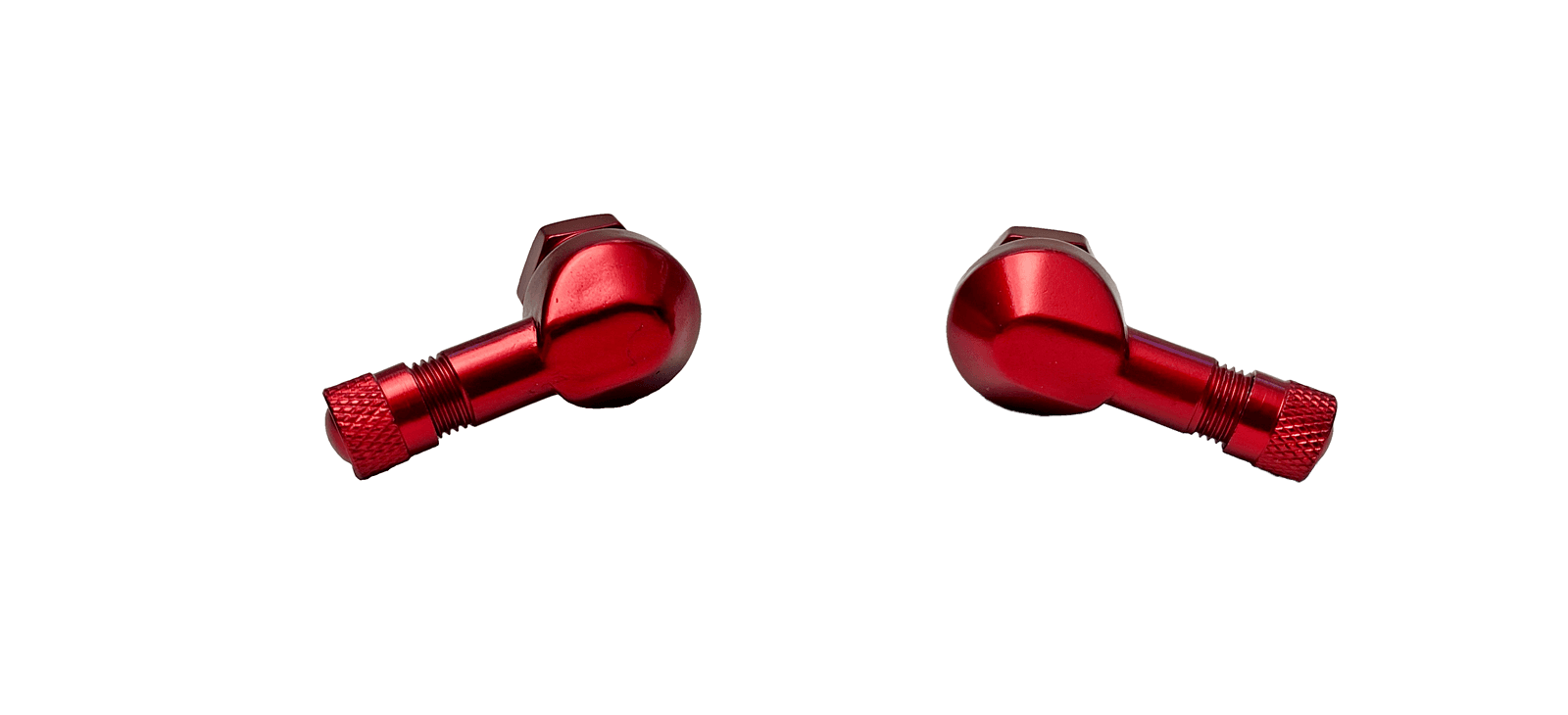 Wentyl Kołazawór Kpl 2 Szt Czerwony MotoGeneric - zdjęcie 2