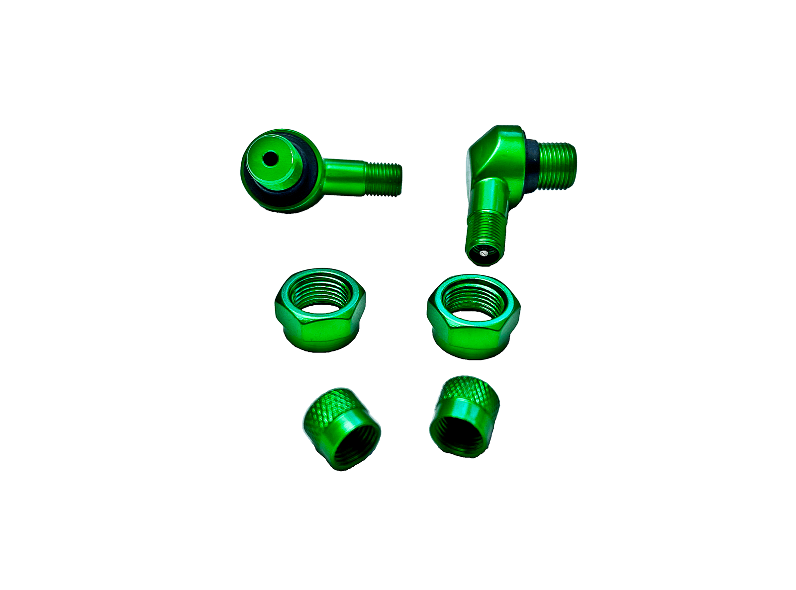 Wentyl Kołazawór Kpl 2 Szt Zielony MotoGeneric - zdjęcie 3