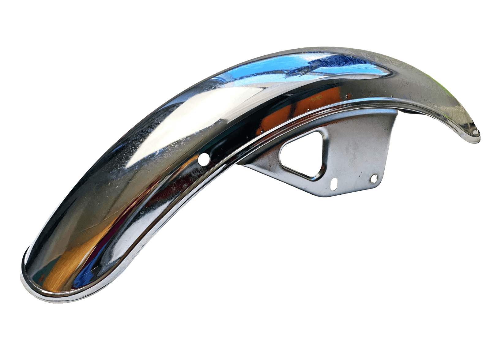 Błotnik Przedni Metal Chrom Suzuki Gn125 MotoGeneric - zdjęcie 2