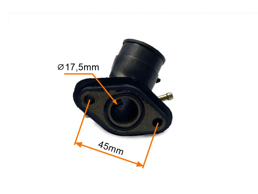 Kolektor Ssący Gaźnika Gy6 4t Dwa Podciśnienia MotoGeneric - zdjęcie 2