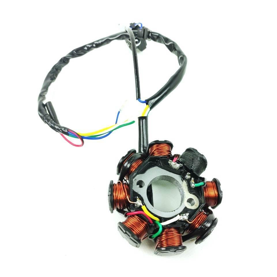 Stator iskrownik 8 cewek 125 gy6 4t | ZV20011