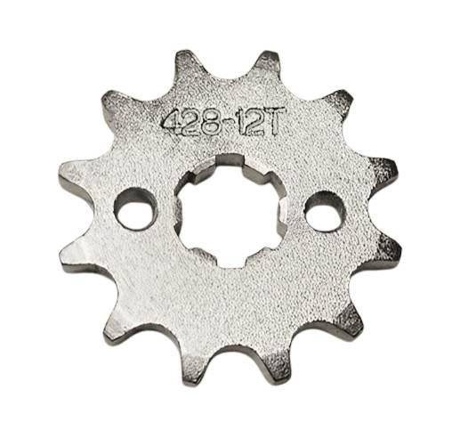 Zębatka Zdawcza Przód 428 12 Zębów Śr.17mm M6 Z O MotoGeneric