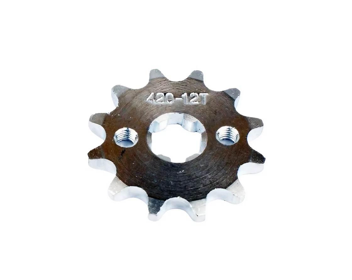 Zębatka Zdawcza Przód 420 12 Zębów M.6 Śr.17mm MotoGeneric