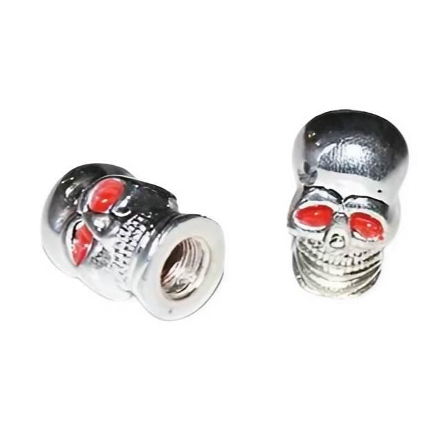 Nakrętki Na Wentyl Tuning 2szt Czaszki MotoGeneric