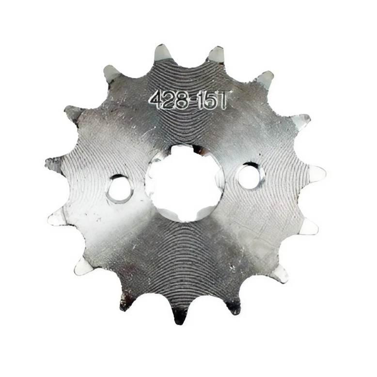 Zębatka Zdawcza Przód 428 15 Zębów Śr.17mm M6 MotoGeneric