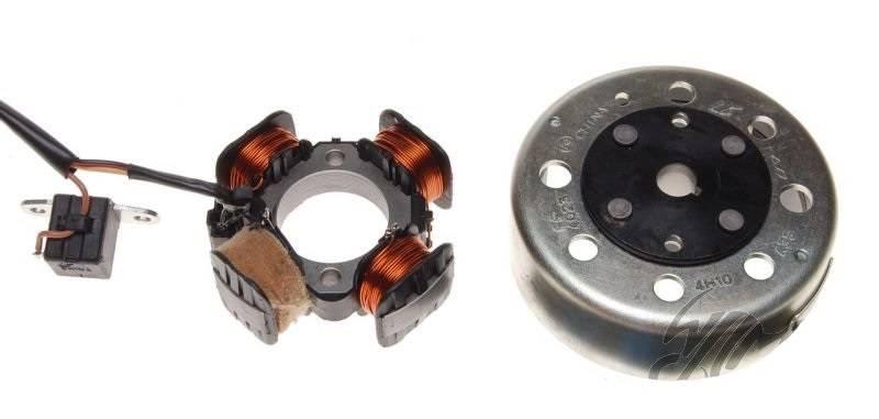 Stator iskrownik 4 cewki koło magnesowe | AI22519