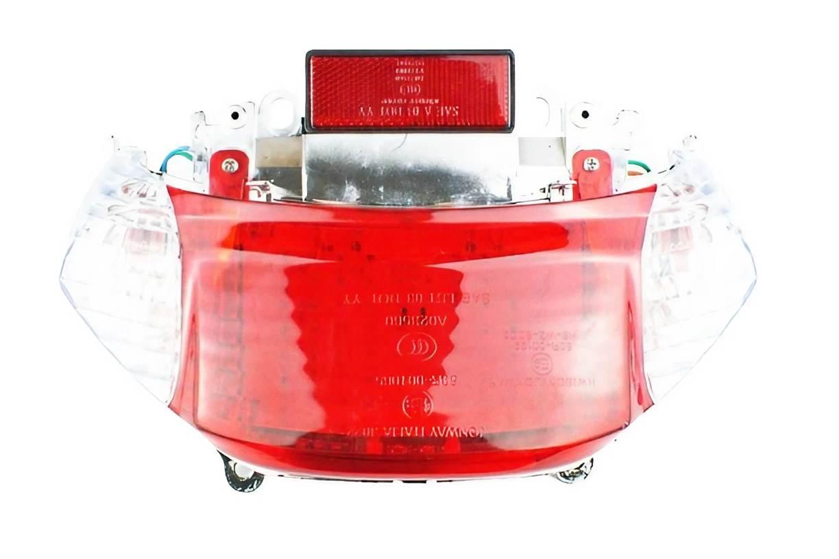 Lampa Tył Wilga,Vapor Białe Kierunkows Led MotoGeneric