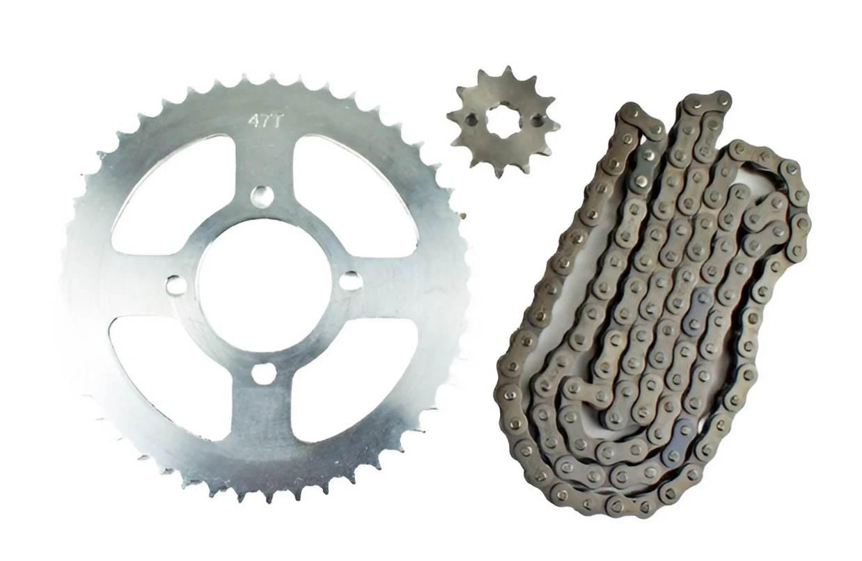 Zestaw Napędowy Street 12/47 Łań 428-2 Otwory MotoGeneric