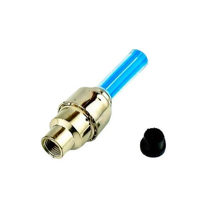 Nakładka Świecąca Na Wentyl Niebieska MotoGeneric