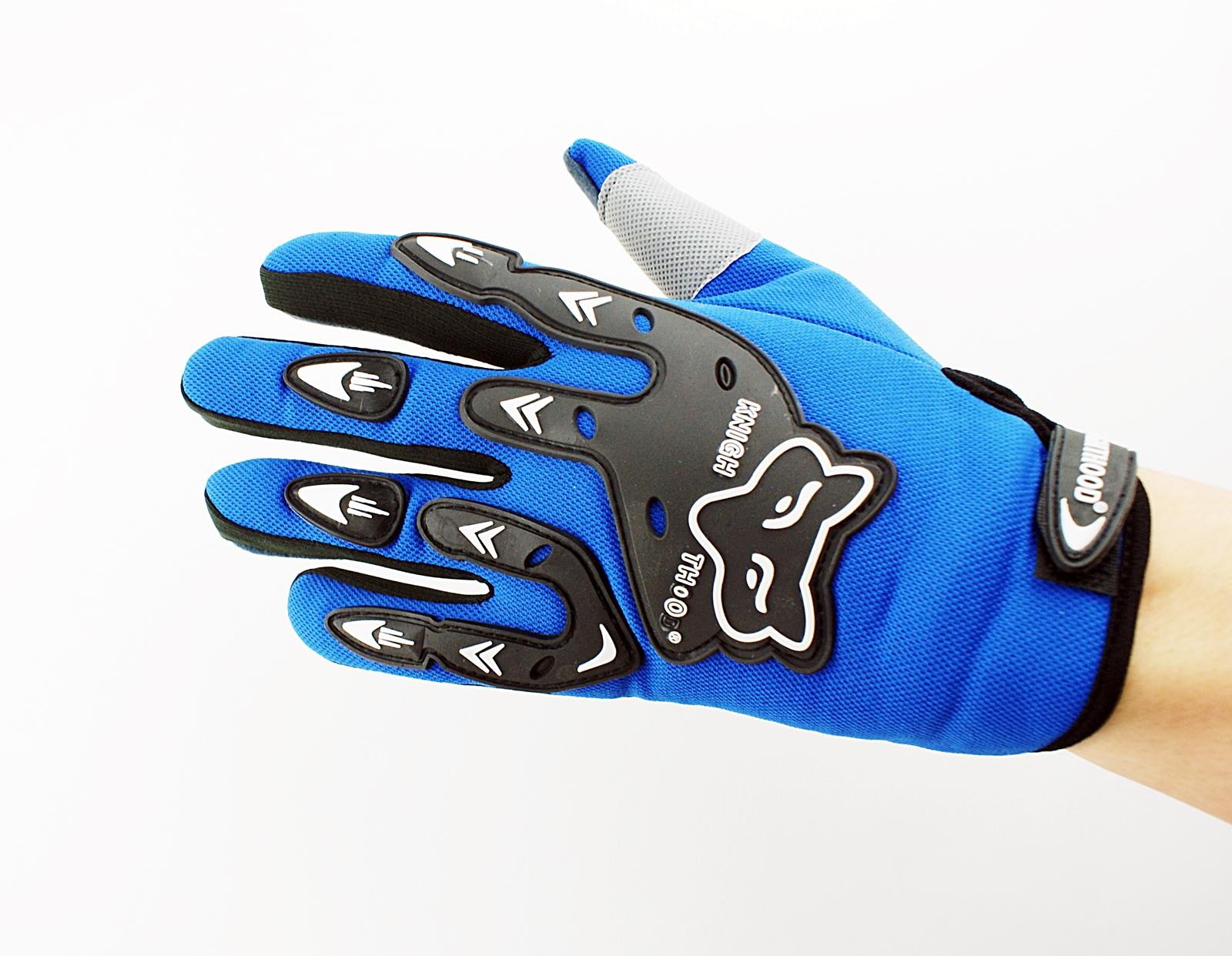 Rękawice Motocyklowe Niebieskie Xl MotoGeneric