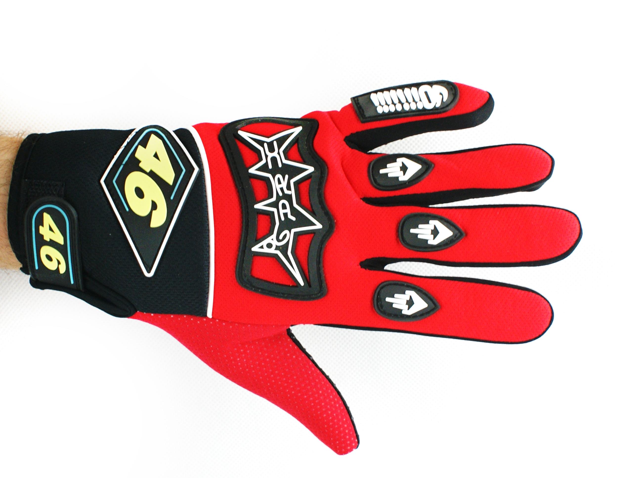 Rękawice ''46'' Czerwone Xl MotoGeneric | YM46-XL