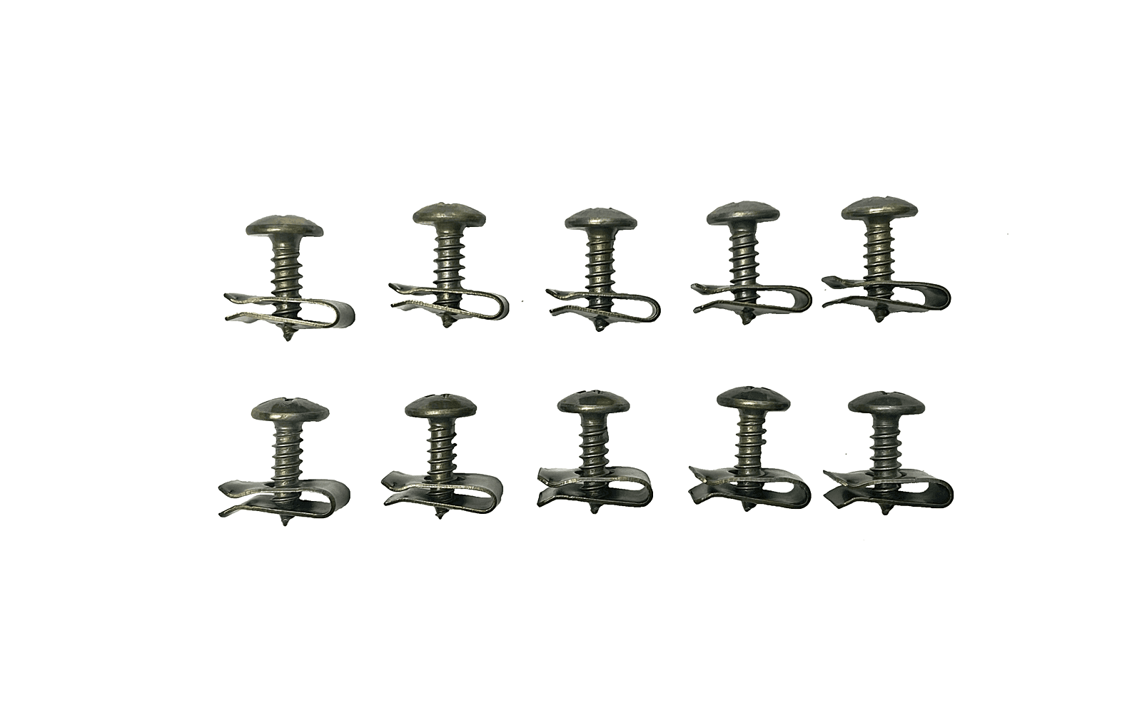 Blaszka Śruba Wkręt Mocowania Plastików 4,8x16mm 10 Kompletów MotoGeneric