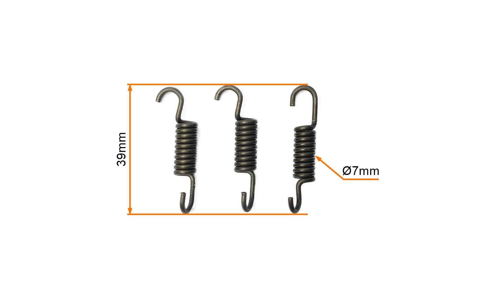 Sprężyny Szczęk Sprzęgła Pocket Bike Kpl 3szt MotoGeneric - zdjęcie 2