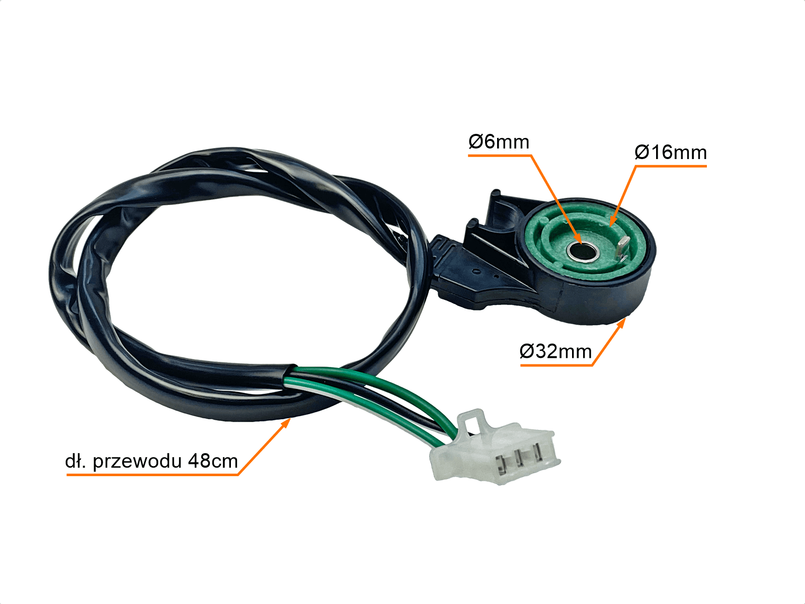 Czujnik Zapłonu Nóżki Podpory Podstawy Bocznej Motorower MotoGeneric - zdjęcie 3