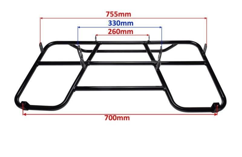 Bagażnik przód quad atv bashan 200 250 bs250s-5 - zdjęcie 2