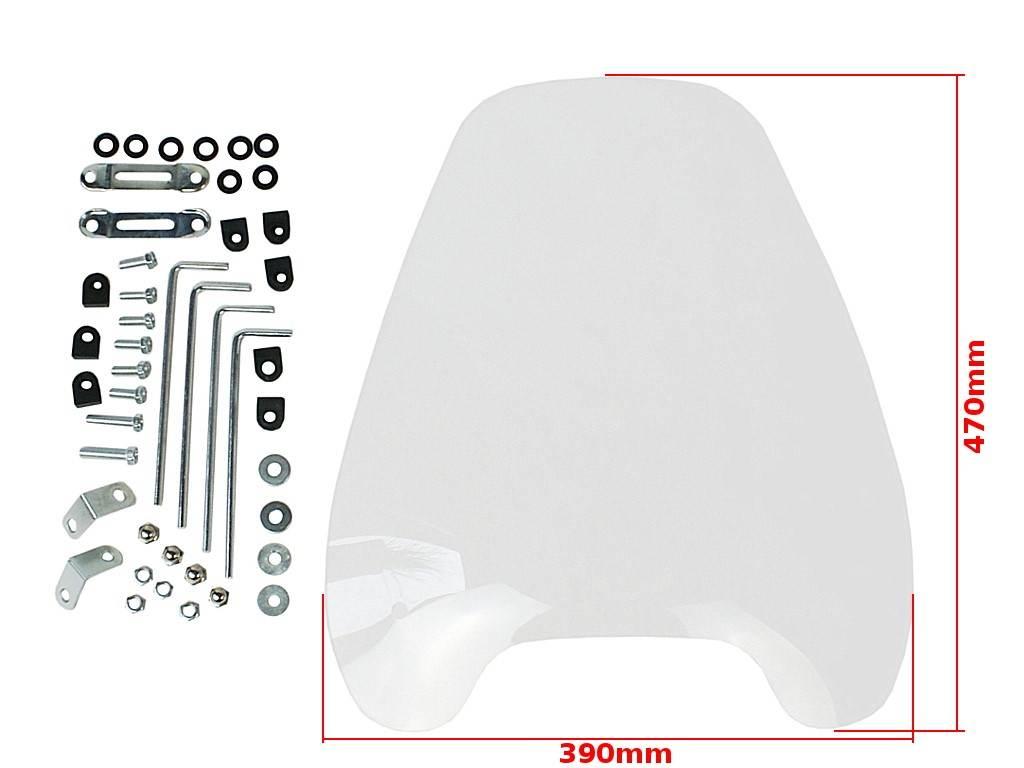 Szyba czołowa skuter-owiewka ym-607 | ROY00229