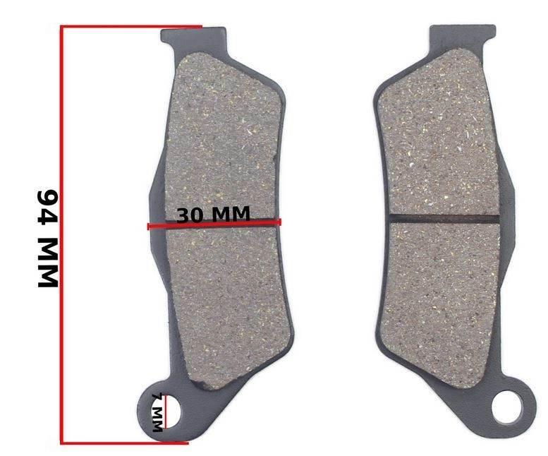 Klocki hamulcowe yamaha yzf-r yp 125 majesty fm - zdjęcie 2