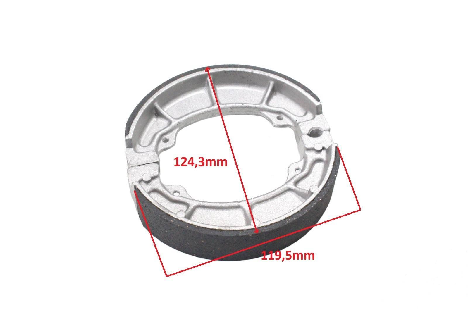 Szczęki hamulcowe sym orbit ii 125 kpl taiwan - zdjęcie 2