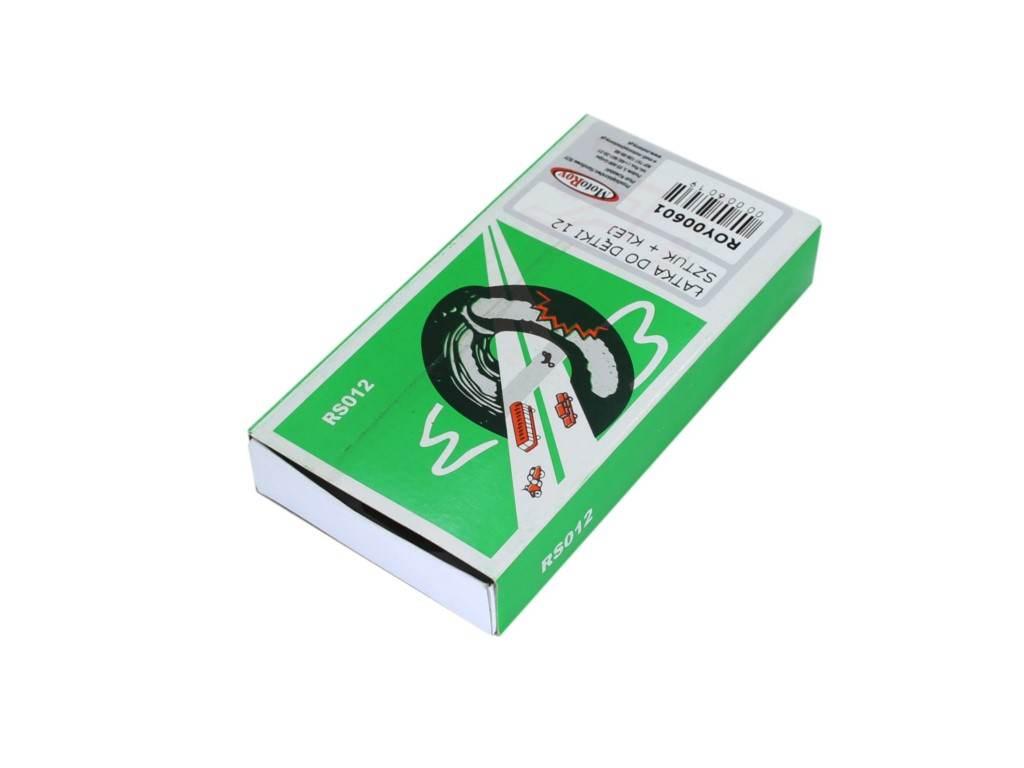 Łatka do dętki owalna 12 sztuk klej | ROY00601 - zdjęcie 2